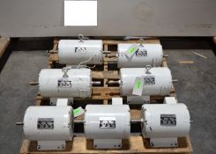 Lot of assorted Hampden 2 hp Motors - 2HP Hampden DM-J-36871 Motor, 125V, 1800 RPM, 1.5 KW, 12A (qty