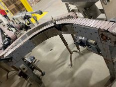 Aprox. 4 ft. x 4 ft. 90 Degree Angle Conveyor with 4