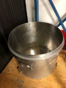 Stainless Steel Pots. Includes the following: 1) - Stainless Steel Pots with outlet. 24 inch