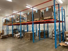 Constant Push-Back Pallet Racking, Aprox. (2) 5-Bay x 3-Deep x 2-High (Load Fee $300) (Located