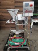 Unifiller 6-Head S/S Depositor with S/S Infeed Chute, Mounted on S/S Frame (Load Fee $300.00) (