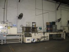 Used Great Lakes Side Seal Shrink Wrapper, Model TS-37, S/N 9051 with Vertical Seal Bar, 480 V/1/