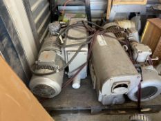(2) Busch RAO 250 Pumps - One Newer and One Older - Will Not Separate and Neither Have Been