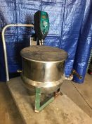 Used Lee 15 Gal. S/S Kettle, S/N 719-P with Open, Hemi Botom, 18