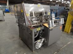 MGS Dual-Mandrel Tray Former with Nordson 3400 Hot Melt Glue; Model CFG-250 (Located Charleston, SC)