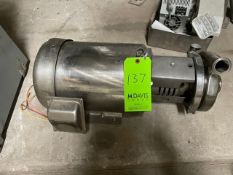 Stainless Steel Pump 10 HP; 3500 RPM; 2