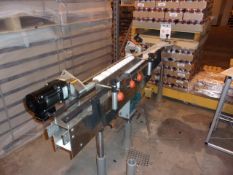 Universal Machine & Engineering Bottle Separators Aprox. 6' Transfer Conveyor with Feed Screw
