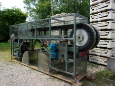 Arrowhead Horizontal Bottle Rinser, Aprox. 18 ft. L x 4 ft. Wide x 80 ft. H (Located Athens, OH