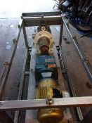 Sine Pump, Model MR 130 with Wash Down Cart and Drive (Located Athens, OH 45732)
