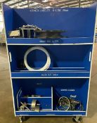 One Lot, change parts for Krones bottler and labeler equipment - Most are never used (Blue Part