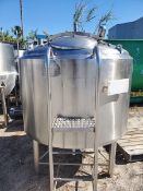 APV Crepaco 300 Gal. Jacketed Mix Tank, Max.75 psi - 350 Degree F Max. Temp., 14