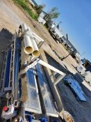 Straight Conveyor Frame - Belt Not Included (Unit #55) (Located New Bothwell, Manitoba Canada)