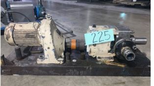 APV Crepaco Stainless Steel Pump with Releif Valve and SEW-Eurodrive Gear Drive and 3HP motor2