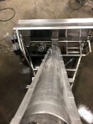 New Mfg. Ullmer's Fabrication Elevated Curd Auger with (2) VFDs, Aprox. 128