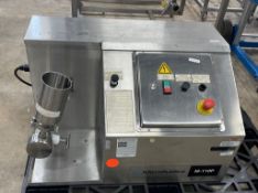 Microfluidics Microfluidizer, Model: M110P, Serial: 2008181, Mfg 2008, 110 Volts, 60 Hz
