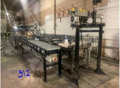 Semi-Automatic Pail Filling Line consisting of energy efficient intelligen roller converyor (no pail