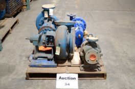 Crane 6G1AP-J2J2, Aurora Pump 3192, Discflo 2015-8, Ingersoll-Dresser 6x4x10 (Loading Fee $25)