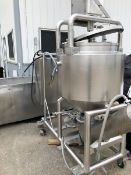 Single Auger Extruder with Nord Agitator, 3 Phase, Wing Top with Cone-Bottom, 1