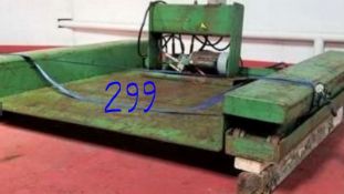 Ergonomic Pallet Lift. Hydraulic. Platform is 50