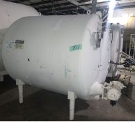 1000 Gallon Stainless Steel Horizontal Tank - Insulated and with mixer (LOCATED IN IOWA, Free