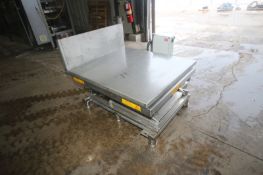 S/S Scissor Lift Table, Platform Dims.: 48