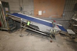 S/S Incline Conveyor, with Aprox. 34