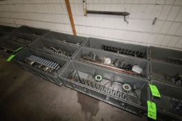 Bins of Molders/Extruder Heads, Assorted Types, Sizes, & Sizes (LOCATED IN APPLETON, WI) (Rigging,