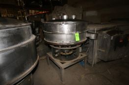 Sweco S/S Vibro-Energy Separator, M/N US48S88, S/N US48-984-16, 1200 RPM, 2.5 hp Motor, Aprox. 42