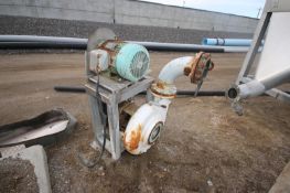 20 hp Pump Units, with 1755 RPM Top Mounted Motors, Mounted on S/S Frame (LOCATED IN BURLEY, ID) (