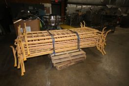 Steel Barricades, Overall Dims.: Aprox. 92