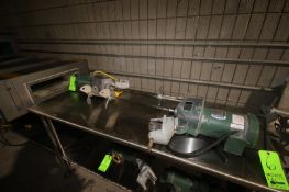 Lightnin Agitators, with 2-Prop S/S Agitation Shafts, with 0.3 hp Motors, 1725 RPM (LOCATED IN