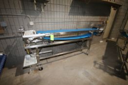 Straight Section of S/S Conveyor, with Aprox. 10