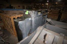 Urschel S/S E TranSlicer Shredder, M/N ETRS, S/N 208, with Infeed V-Conveyor, with Control Panel,