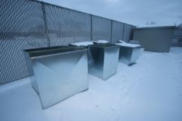 Assorted Duct Work, Assorted Sizes, 2-Sections with Internal Fan Sections (LOCATED IN APPLETON,