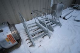 4-Step Steel Stairs with Hand Railings (LOCATED IN APPLETON, WI) (Rigging, Handling, & Site