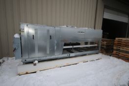 Mueller 2-Fan Refrigeration Condenser Unit, M/N ACU1A030M5N042PMF3B, S/N 211505, Includes I-Beam