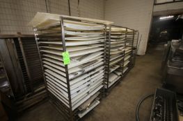 S/S Racks with Plastic Molder Plates, Assorted Shapes & Sizes, Includes S/S Portable Racks (