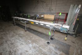 S/S Straight Section of Conveyor, with Aprox. 12