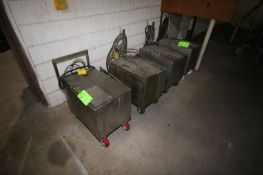 S/S Mold Warming Tanks, Tank Dims.: Aprox. 24