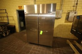 Norlake Double Door S/S Refrigerator, Overall Dims.: Aprox. 55
