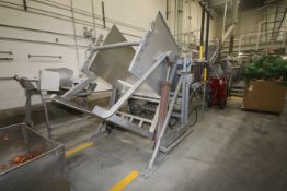 BULK BID BLANCHING, SLICING & CURING LINE INCLUDES LOTS 50-60: Lyco S/S Blancher, Centurion S/S