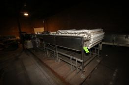 Straight Section of Stuff Pepper Conveyor with Some Molds, Overall Dims.: Aprox. 16' L x 66