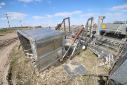 S/S Tote Dumper, Mounted on S/S Frame with Hydraulic Cylinders (LOCATED IN GRAND ISLAND, NE) (