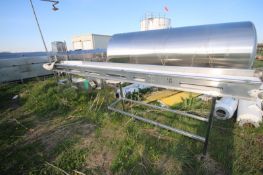 Straight Section of S/S Conveyor, Aprox. 13' L, with Aprox. 15