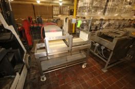Johnson Cheese Equipment Inc. Harp Cheese Cutter, M/N CJ-4002, S/N 102489 CLORAX, with (2) Installed