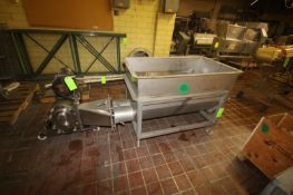 S/S Dual Auger Blender, Blending Compartment Dims.: Aprox. 52