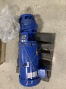 CARVER CENTRIFUGAL PUMP, MODEL 6HC 3X25X7 BF, S/N 201994-1A, 3600 RPM, 15 FT HP, BALDOR RELIANCE