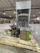MRM 18-VALVE ROTARY FILLER, RIGHT HAND FILLER, 8 OZ BOTTLES @ 180 BPM, 4-1/4