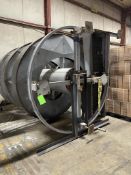 SPIRAL CASE ELEVATING CONVEYOR, CURRENTLY SET TO ELEVATE TO 132