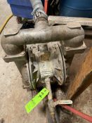 WARREN RUPP SANDPIPER S/S DIAPHRAGM PUMP, S/N 1523565, MODEL S20B1SGTANS000